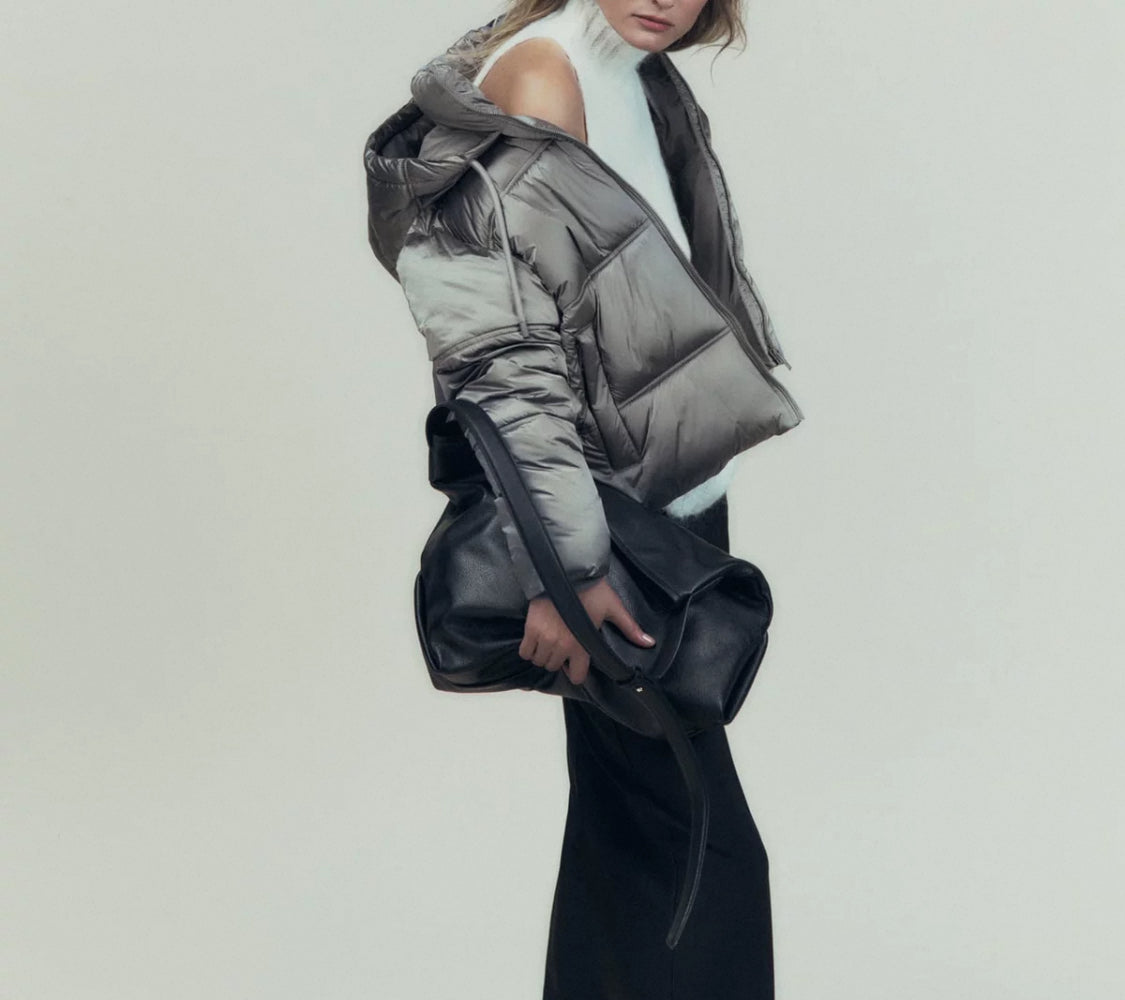 Reflect Pufferjacke in Silber