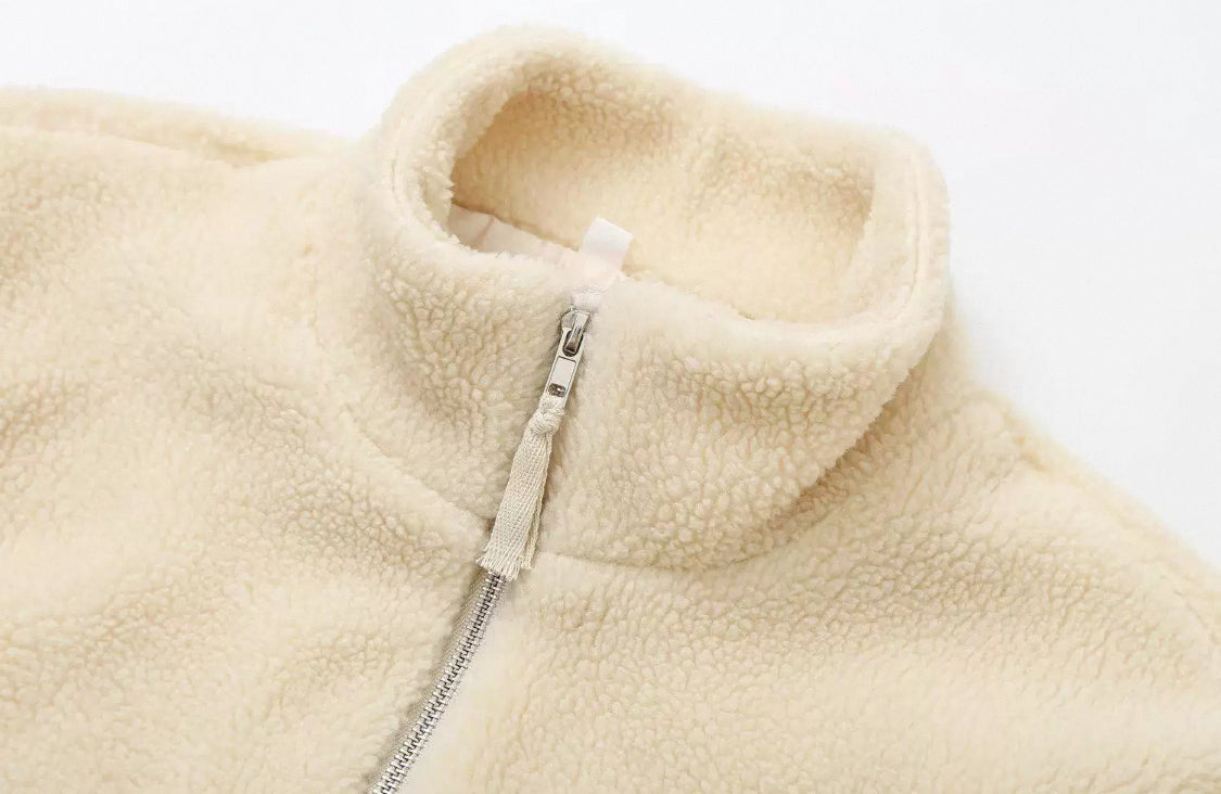 Frühlings Teddy Jacke