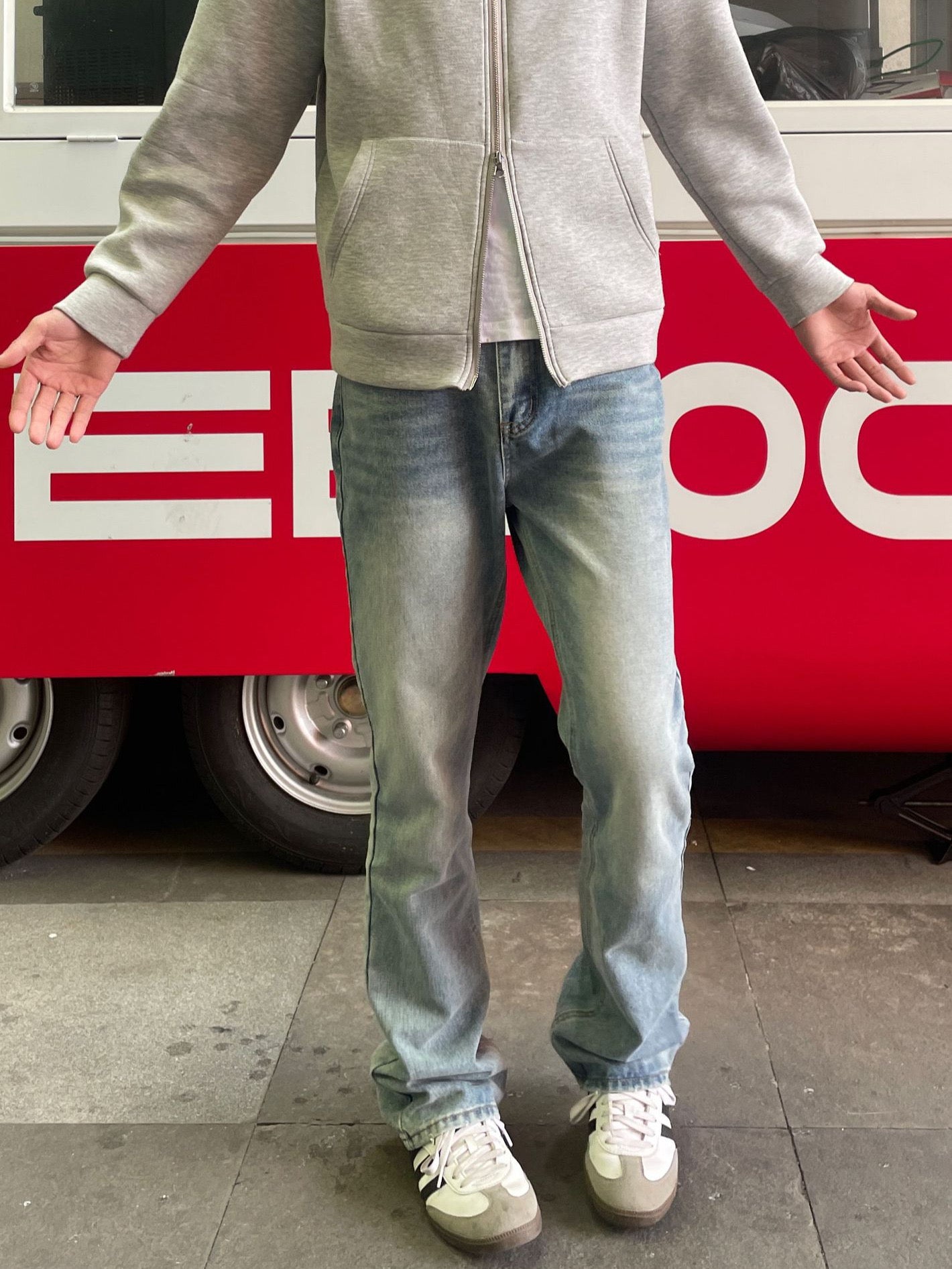 Lockerer Fit Jeans