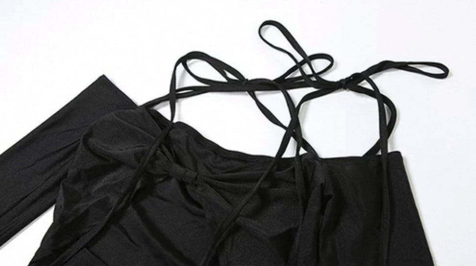 Stylisches Kleid mit Trägerdesign