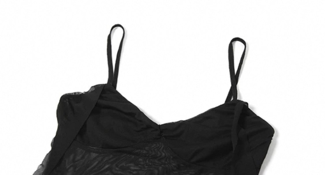 Transparentes Strandkleid