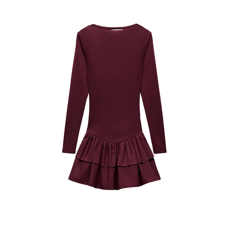 Trendy langarm Kleid