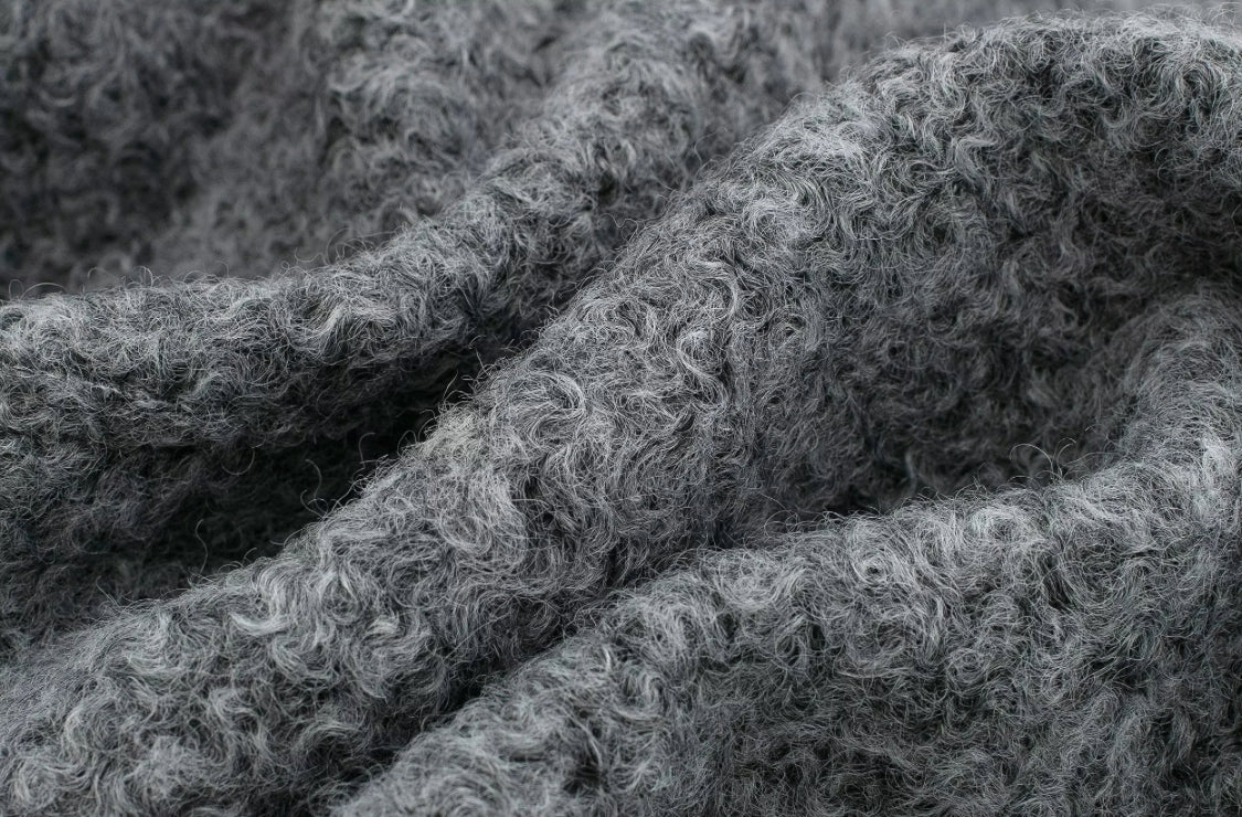 Baumwoll Zipper mit Kragen
