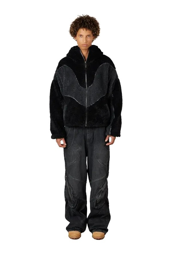 Trendy Fleece Jacke