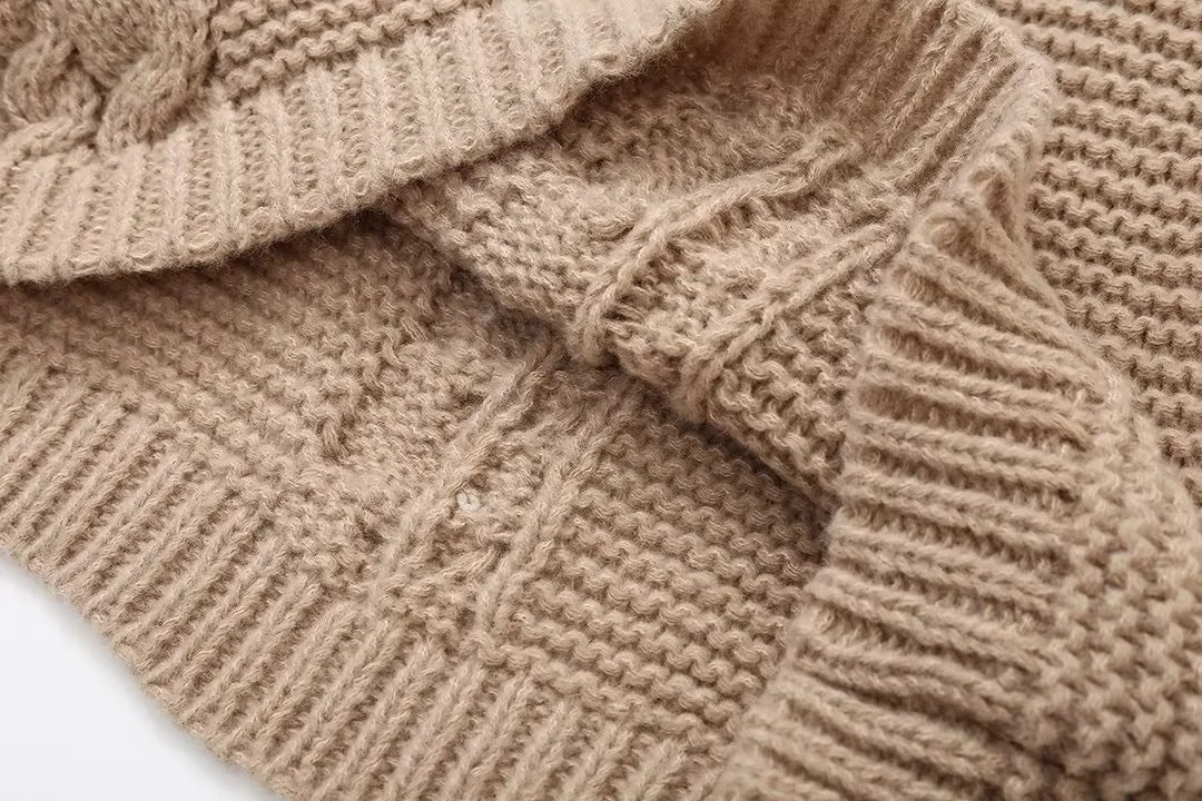 Flauschiger Stricksweater