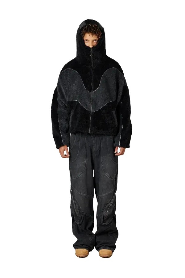 Trendy Fleece Jacke