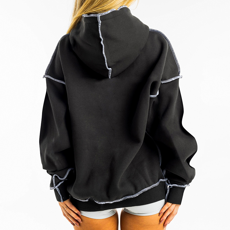 Basic Pullover mit Farbakzenten