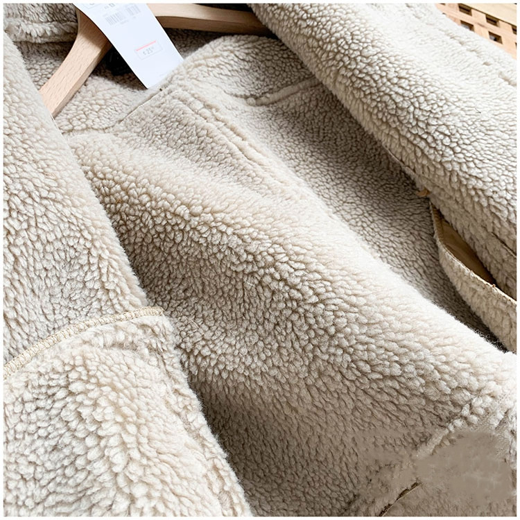 Lederjacke mit Flauschkragen