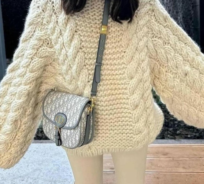 Flauschiger Stricksweater