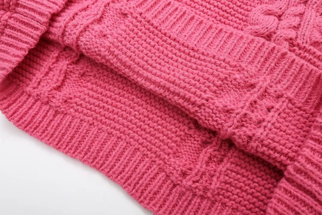 Flauschiger Stricksweater