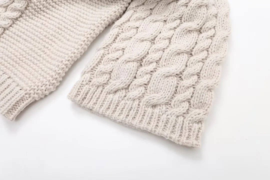 Flauschiger Stricksweater