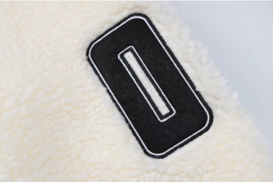 Fleece Jacket mit Aufschrift