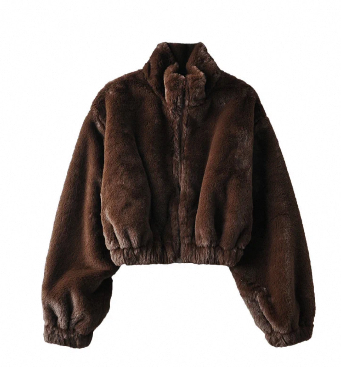 Flauschiger Zipper