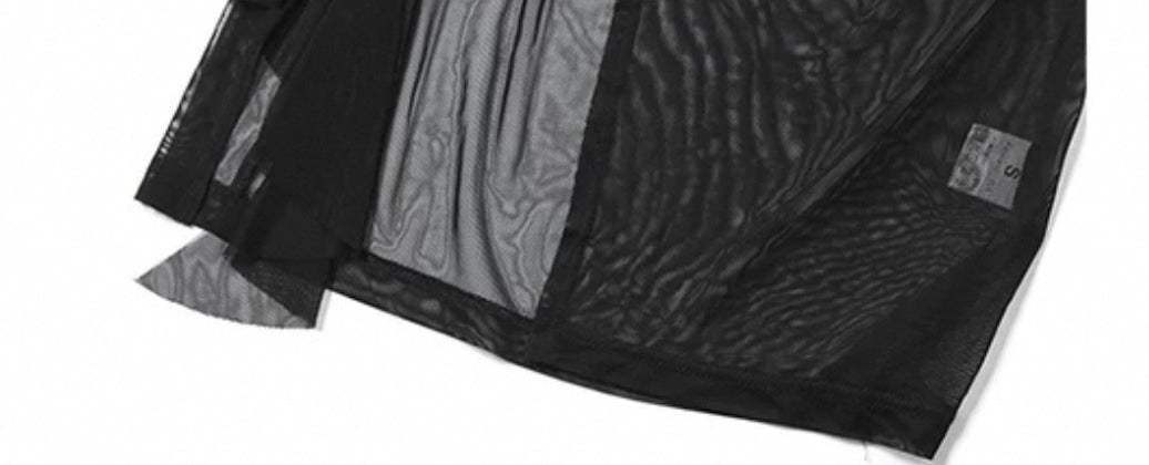 Transparentes Strandkleid