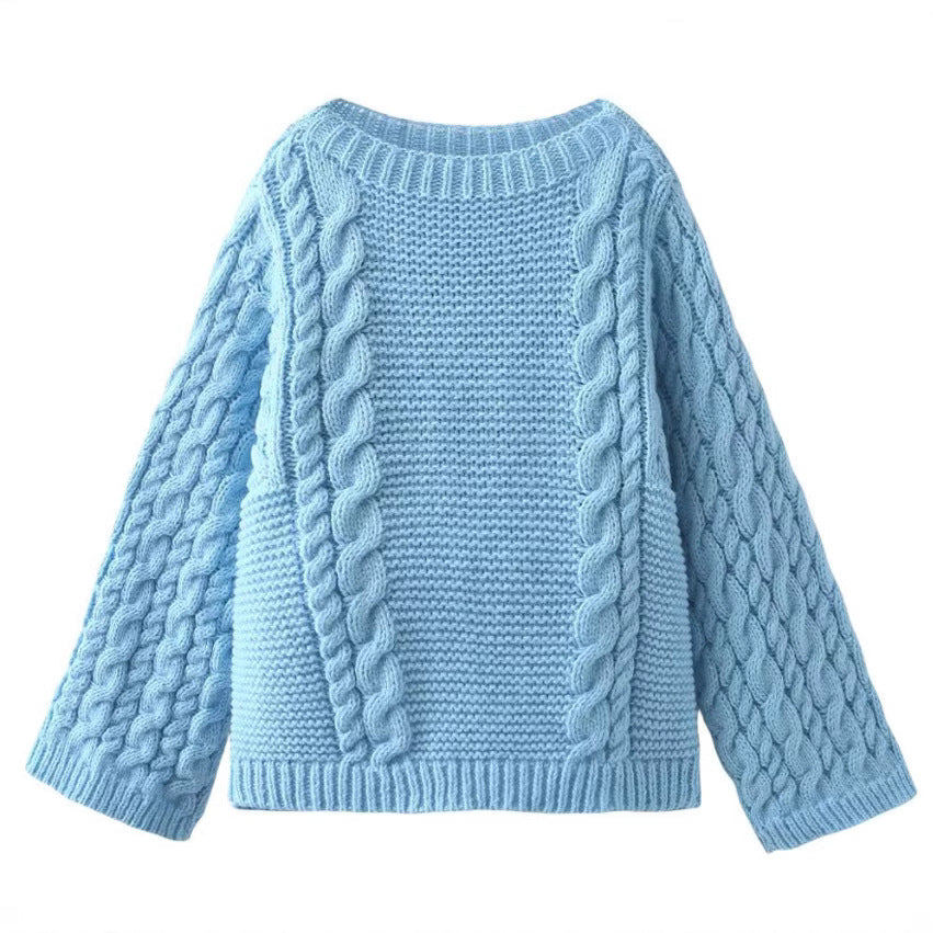 Flauschiger Stricksweater