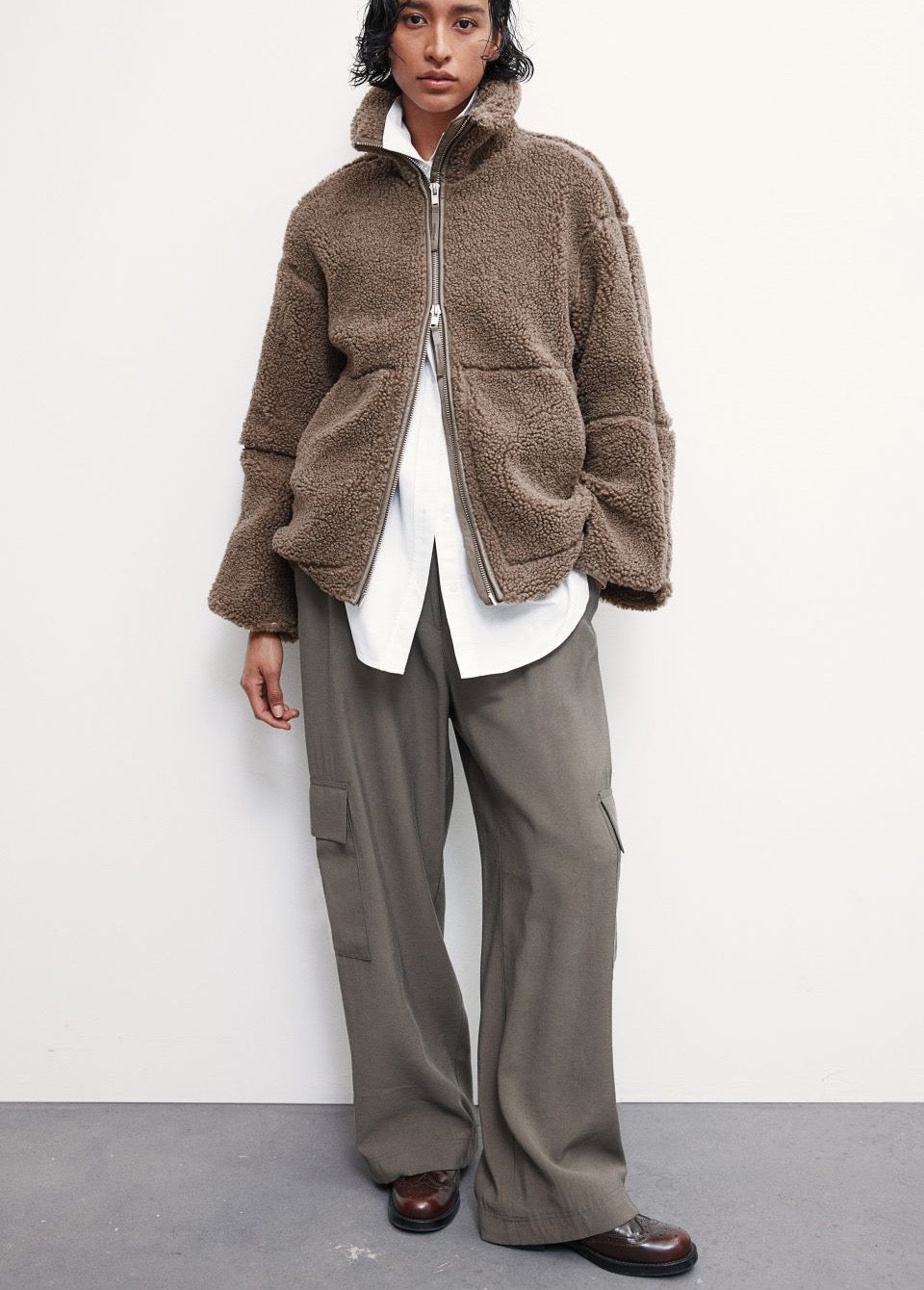 Frühlings Teddy Jacke