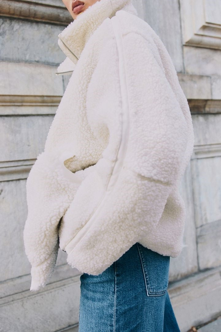 Frühlings Teddy Jacke
