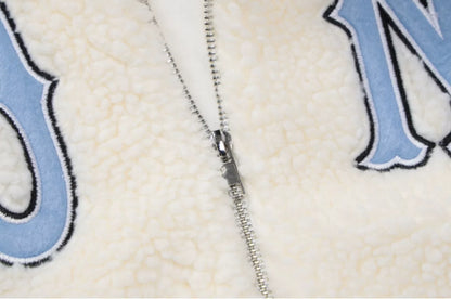 Fleece Jacket mit Aufschrift