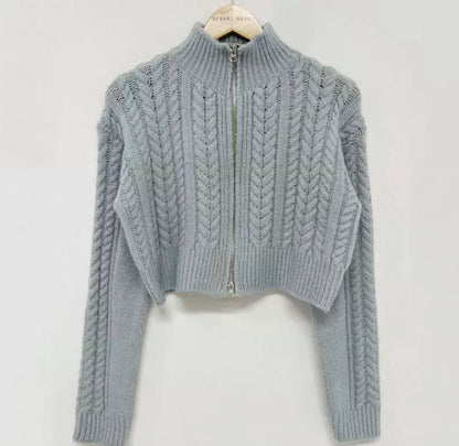 Flauschiger Top Zipper