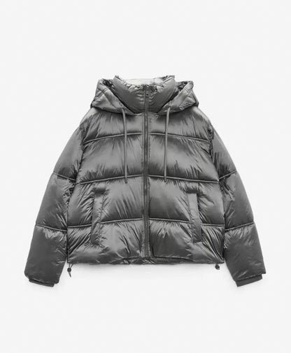 Reflect Pufferjacke in Silber