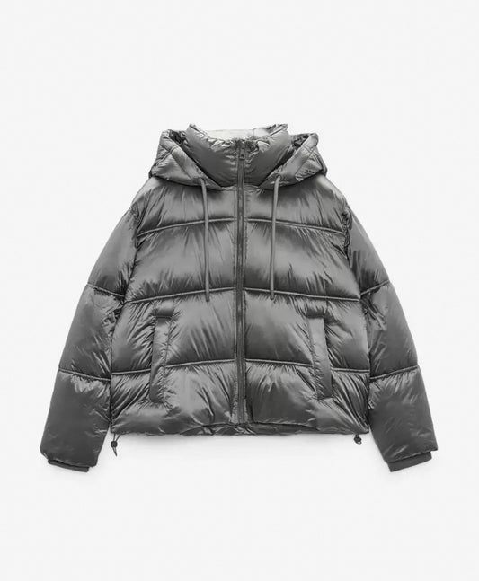 Reflect Pufferjacke in Silber