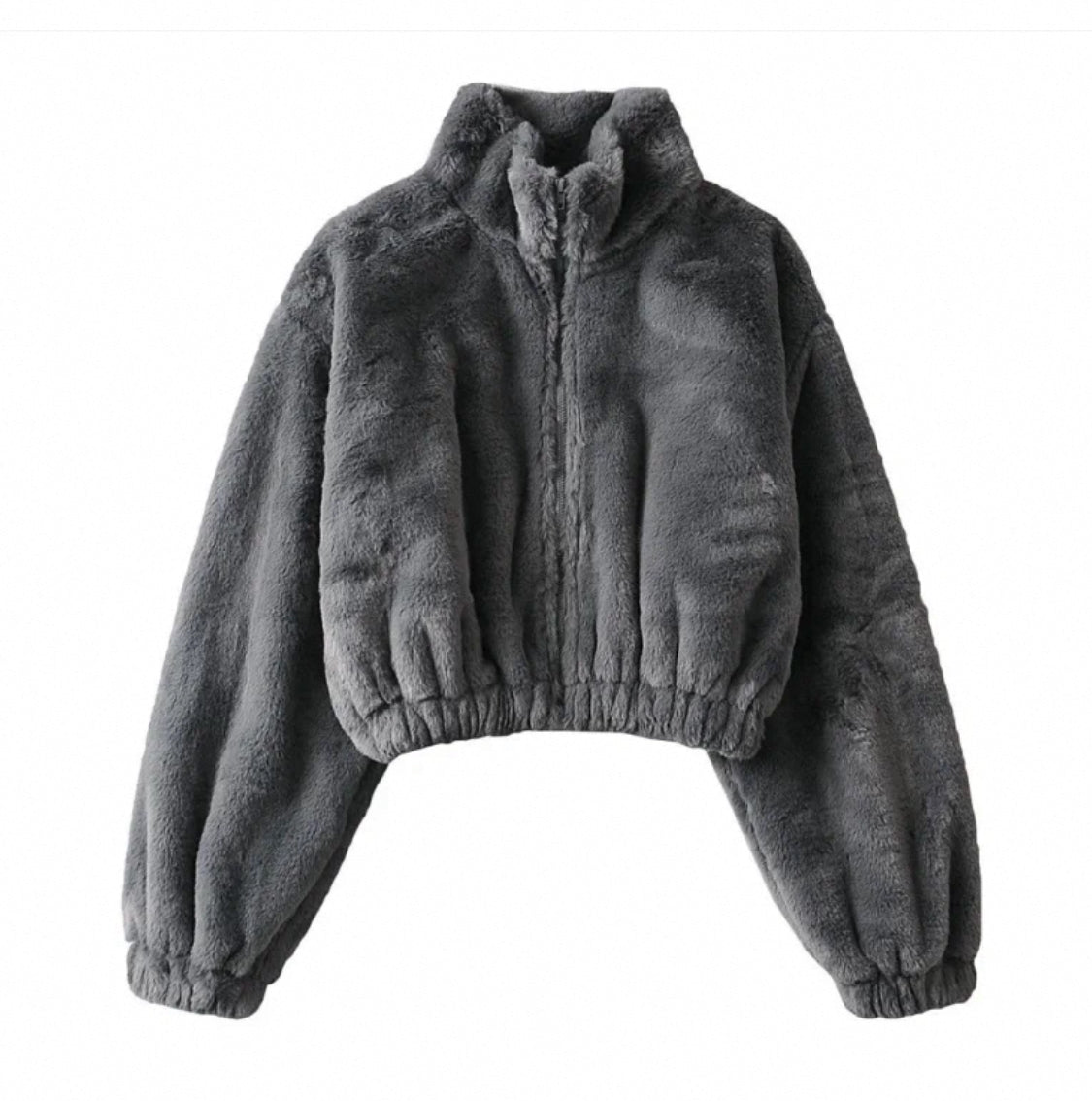 Flauschiger Zipper