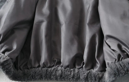 Flauschiger Zipper