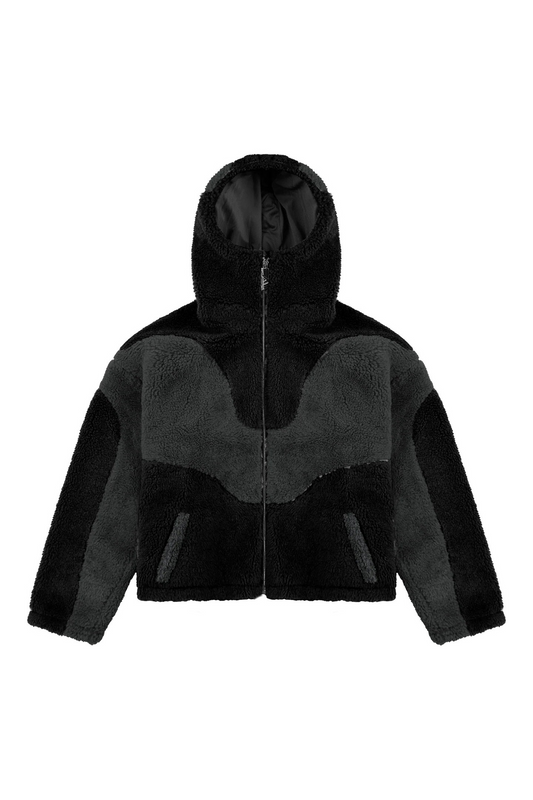 Trendy Fleece Jacke