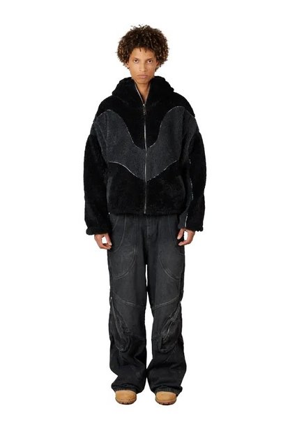 Trendy Fleece Jacke