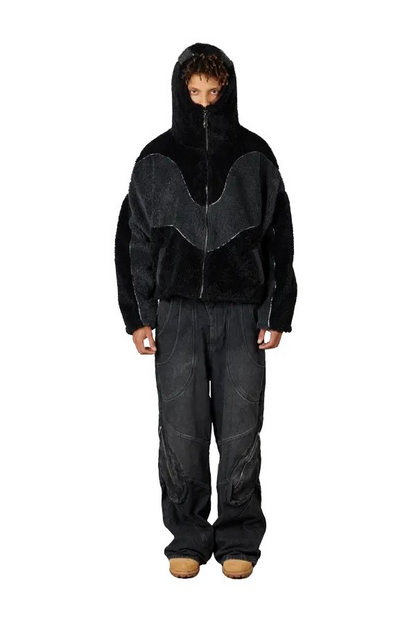 Trendy Fleece Jacke