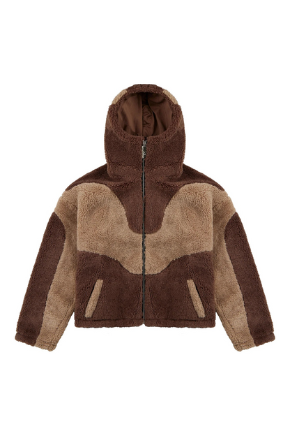 Trendy Fleece Jacke