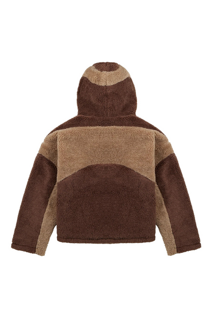 Trendy Fleece Jacke