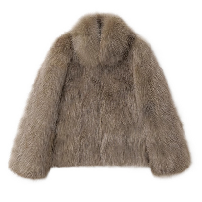 Gefüllte Pelzjacke