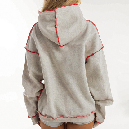 Basic Pullover mit Farbakzenten