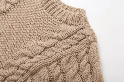 Flauschiger Stricksweater
