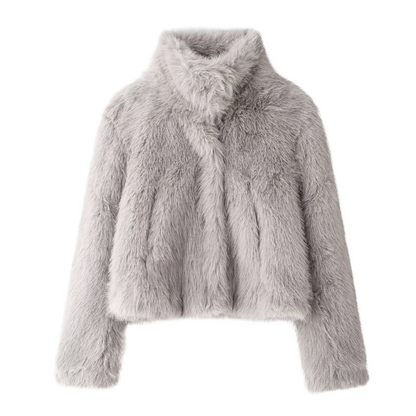 Gefüllte Pelzjacke