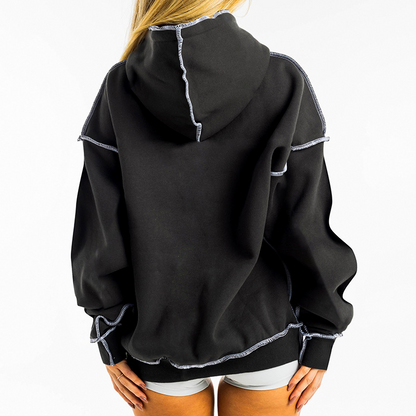 Basic Pullover mit Farbakzenten