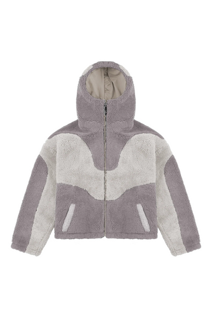 Trendy Fleece Jacke