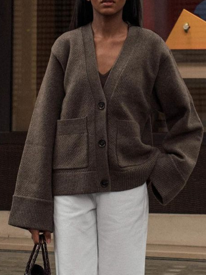 Eleganter Strick Cardigan