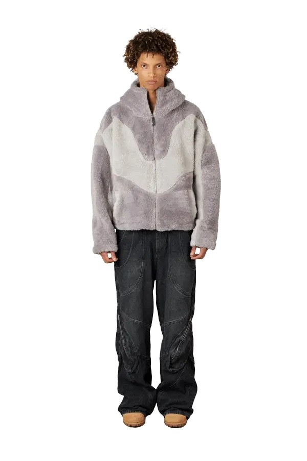 Trendy Fleece Jacke
