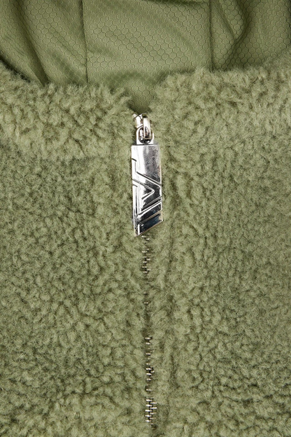 Trendy Fleece Jacke