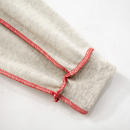 Basic Pullover mit Farbakzenten