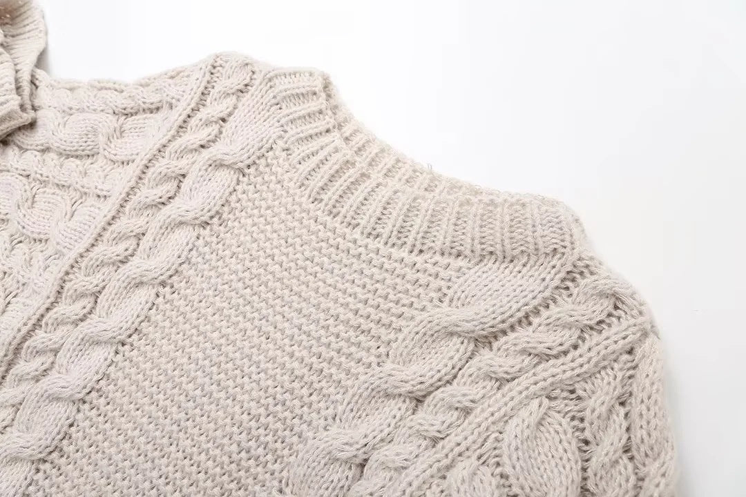 Flauschiger Stricksweater
