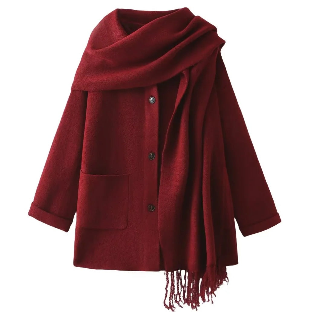Cardigan Set aus Baumwolle
