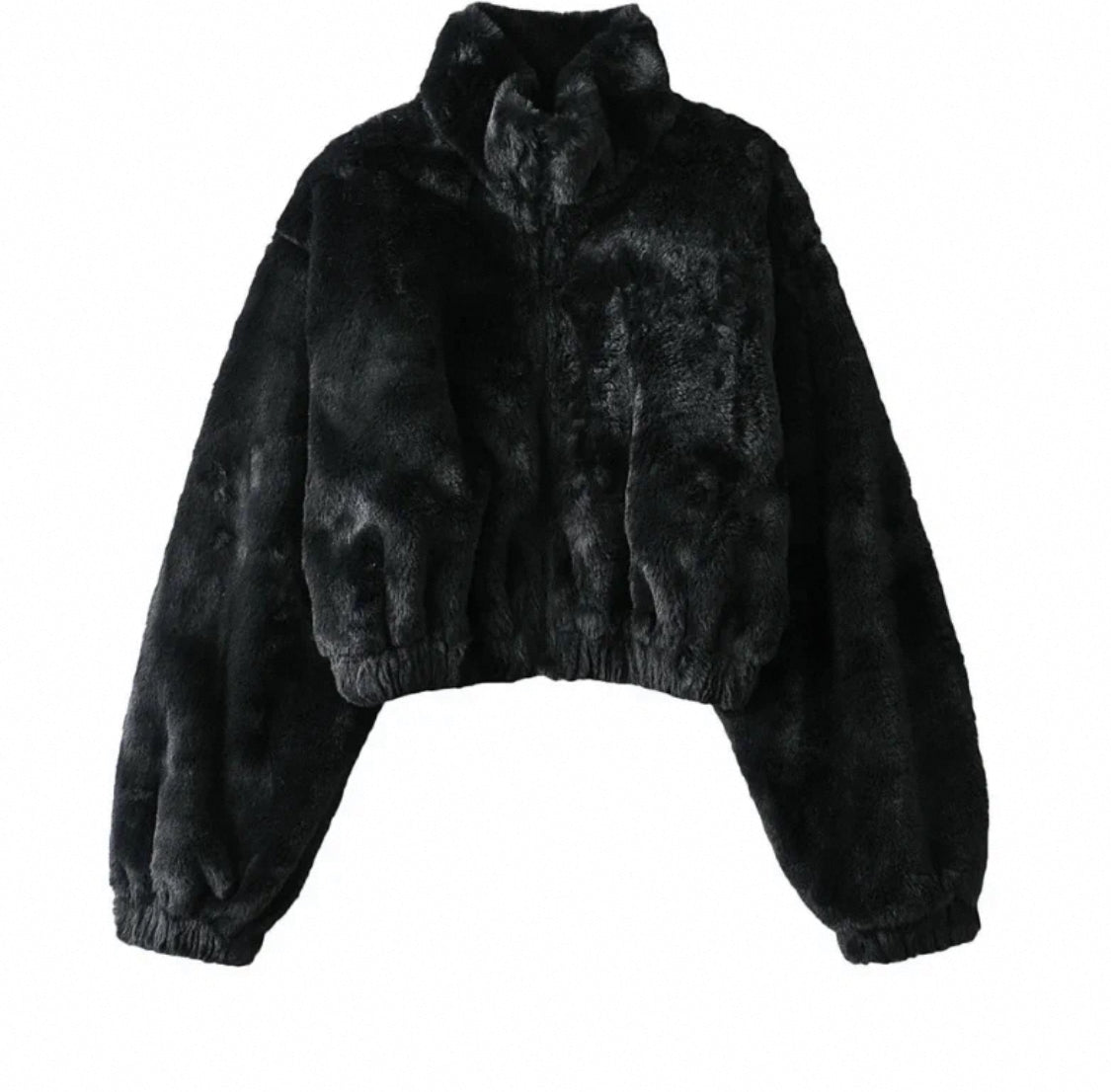 Flauschiger Zipper