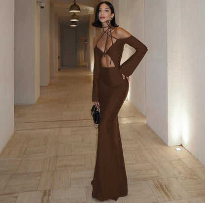 Stylisches Kleid mit Trägerdesign