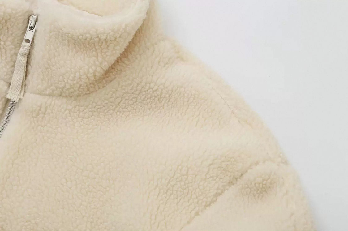 Frühlings Teddy Jacke