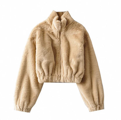Flauschiger Zipper