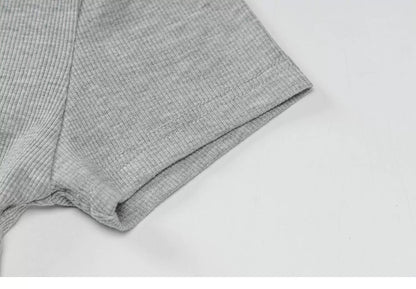 Chiz kurzes Strickkleid