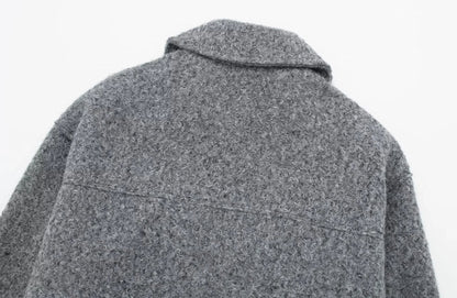 Baumwoll Zipper mit Kragen